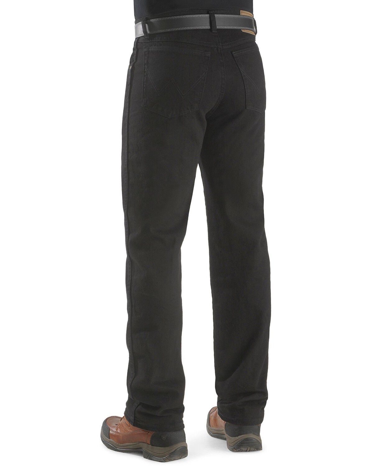 Image #1 - Wrangler Rugged Wear Classic Fit Jeans, Black, hi-res