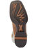 Ariat Men's Ricochet Western Performance  Boots - Broad Square Toe, Brown, hi-res