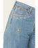 Image #2 - Wrangler X Lainey Wilson Women's Medium Wash High Rise Embroidered Cheeky Wide Leg Denim Jeans, Medium Wash, hi-res