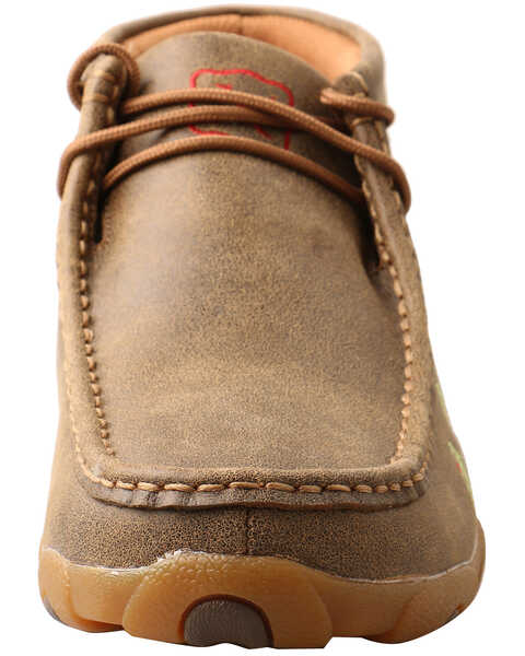 Image #5 - Twisted X Women's Cactus Casual Shoes - Moc Toe, Brown, hi-res