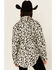 Image #4 - Fornia Women's Leopard Print Polar Fleece Shacket, White, hi-res