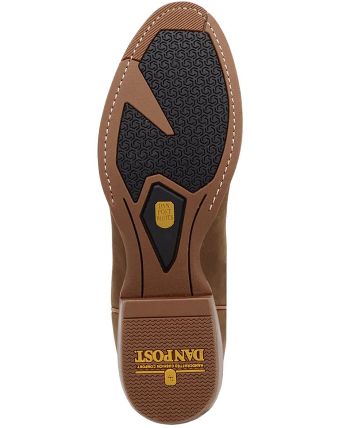 Image #7 - Dan Post Men's Neeley Tall Western Boots - Round Toe, Tan, hi-res