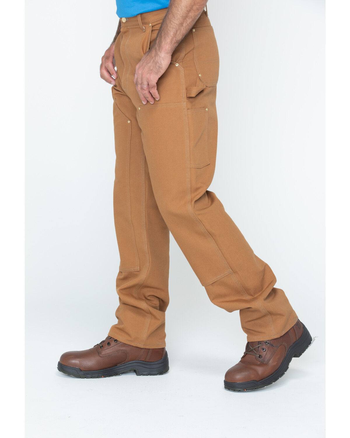 Carhartt Double Duck Dungaree Fit Khaki Work Jeans 
