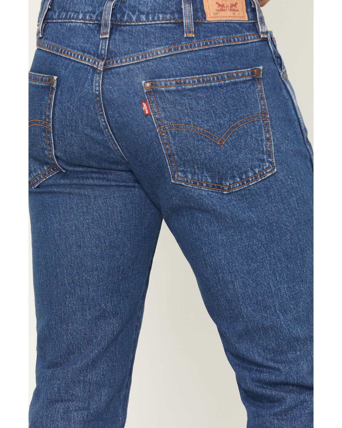 Image #4 - Levi's Men's 537® Medium Wash Bootcut Denim Jeans, Medium Wash, hi-res