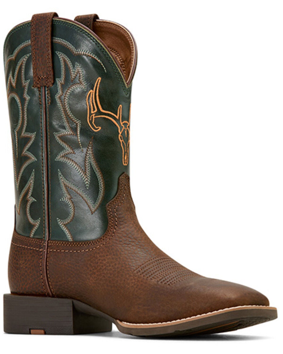 Ariat Men's Sport Outdoor Performance Western Boots - Broad Square Toe, Brown, hi-res