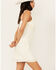 Image #2 - Idyllwind Women's Barbie Lace Fringe Mini Dress , Ivory, hi-res