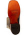 Ferrini Men's Caiman Croc Print Western Boots - Broad Square Toe, Rust, hi-res