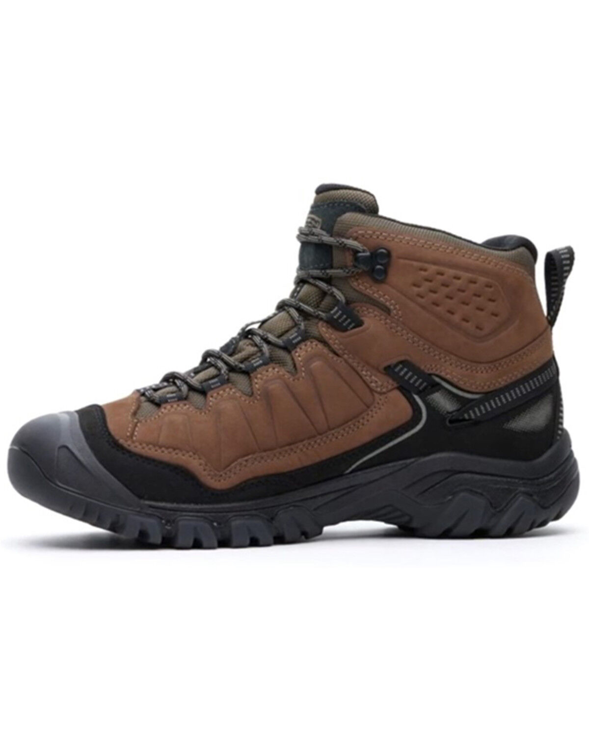 Image #3 - Keen Men's Targhee IV Wide Waterproof Hiking Boots - Soft Toe, Brown, hi-res