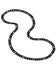 Image #2 - Montana Silversmiths Men's Midnight Onyx Figaro Chain Necklace, Black, hi-res