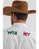 Image #3 - Wrangler Men's Mexico Logo Geo Print Long Sleeve Snap Western Shirt, White, hi-res