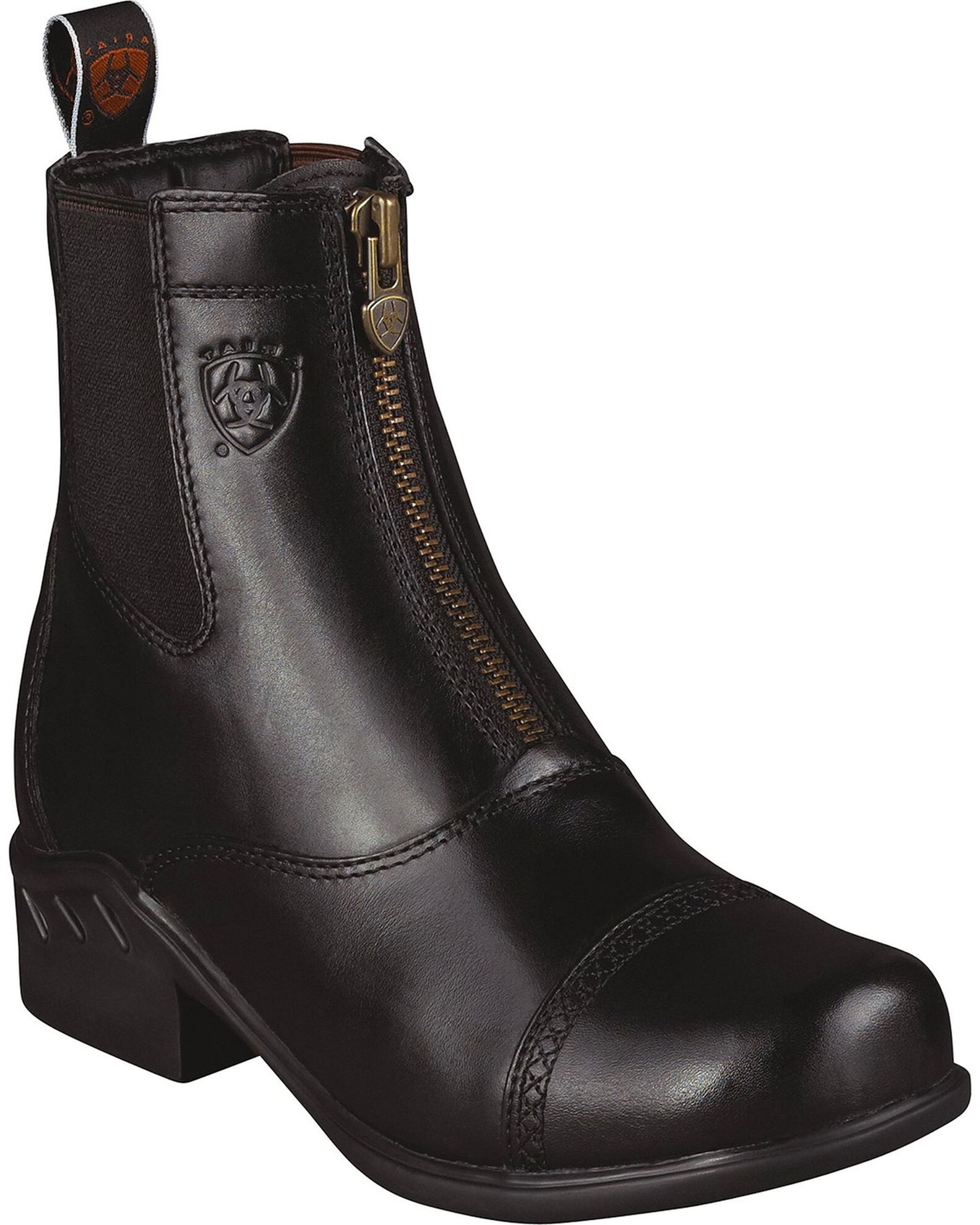 Zip up riding boots hotsell
