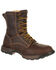 Image #1 - Durango Men's Maverick Waterproof Work Boots - Steel Toe, Brown, hi-res