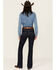 Ariat Women's R.E.A.L. Dark Wash High Rise Selma Stretch Bootcut Jeans, Dark Wash, hi-res