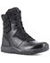 Image #1 - Volcom Men's 8" Tactical Side-Zip Work Boots - Soft Toe, Black, hi-res