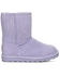 Image #2 - Bearpaw Girls' Elle Casual Boots - Round Toe, Purple, hi-res
