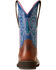 Ariat Women's Delilah StretchFit Western Boots - Broad Square Toe , Brown, hi-res