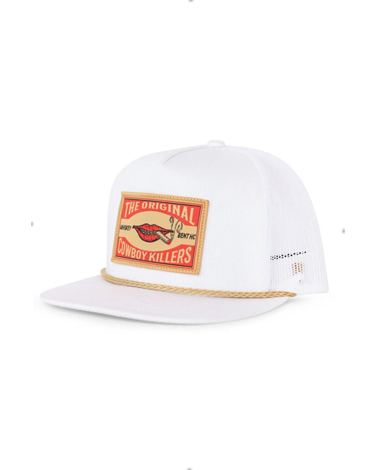 Image #1 - Whiskey Bent Men's Matchbox Ball Cap, White, hi-res