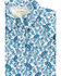 Shyanne Infant Girls' Ruffle Sleeve Onesie, Royal Blue, hi-res