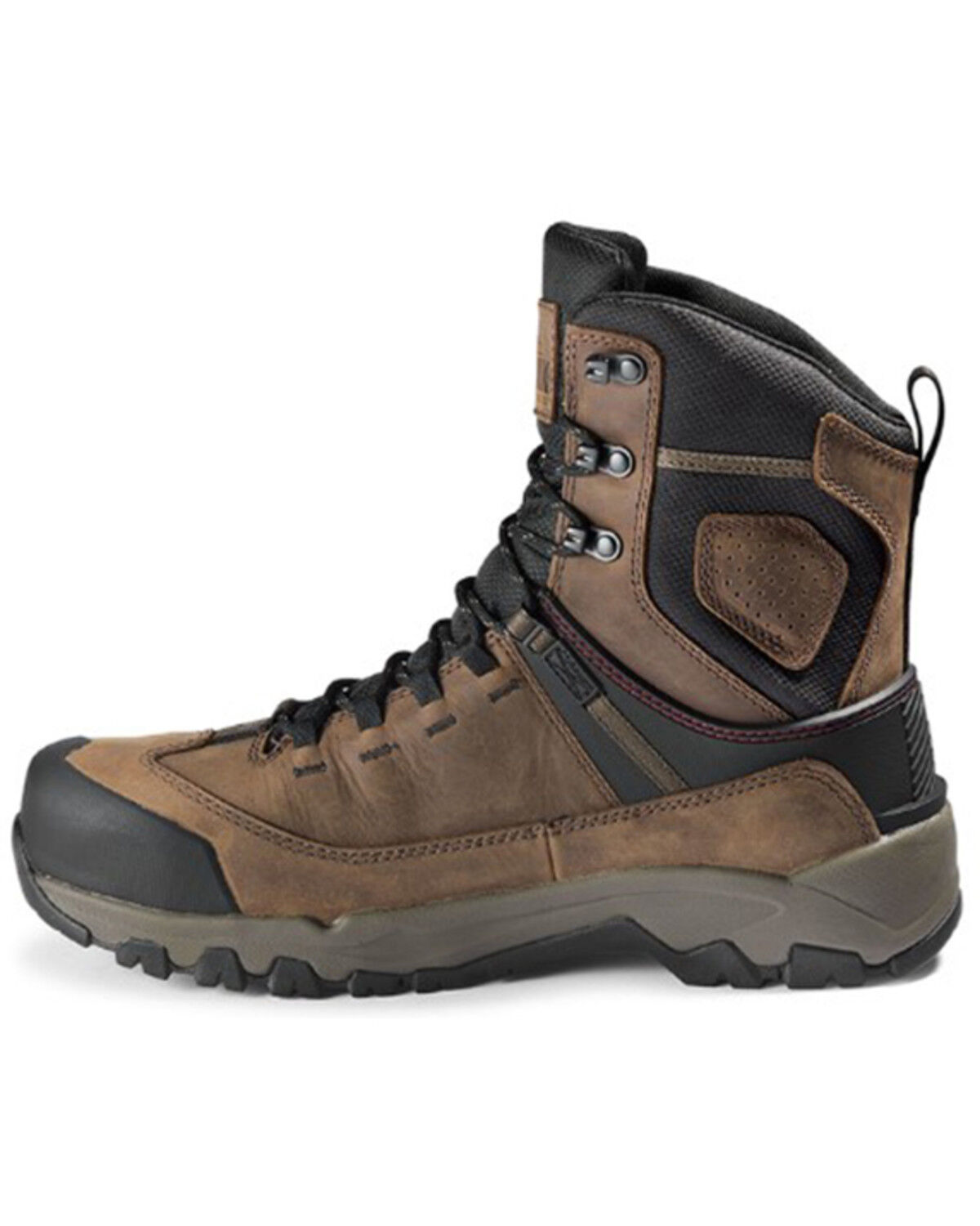 Image #3 - Kodiak Men's Quest Bound 8" Lace-Up Waterproof Work Boots - Composite Toe, Brown, hi-res