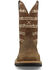 Image #4 - Twisted X Men's 11" UltraLite X™ Work Boots - Composite Toe, Brown, hi-res