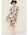 Mikarose Women's The Clementine Multi Patchwork Mini Dress, Multi, hi-res