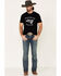 Image #2 - Cody James Men's Mexico Eagle Graphic Short Sleeve T-Shirt , Black, hi-res