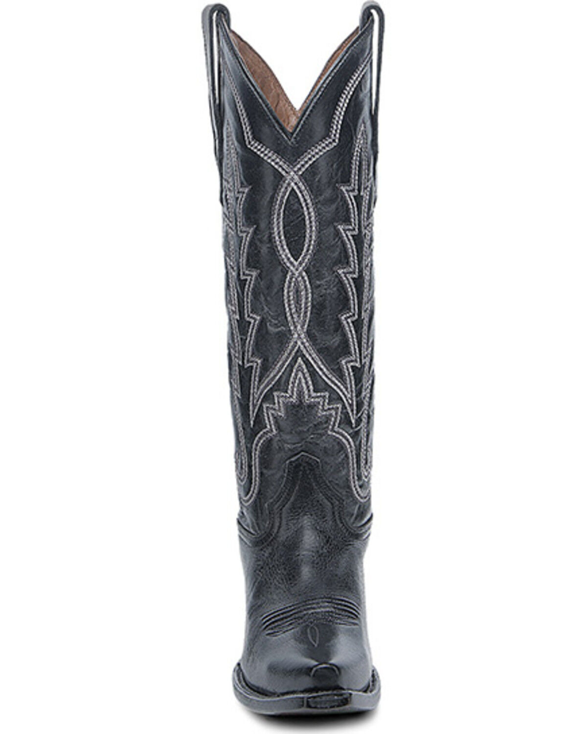 Image #3 - Circle G Women's Embroidered Western Boots - Snip Toe, Black, hi-res