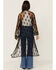 Image #4 - Beyond The Radar Women's Lace Long Sleeve Kimono, Black, hi-res
