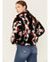 Image #4 - Rock & Roll Denim Women's Southwestern Print Fleece Jacket, Black, hi-res