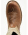 Image #6 - Double H Men's Prophecy Roper Western Boot - Round Toe, Tan, hi-res