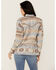 Image #4 - Idyllwind Women's Hickorydale Southwestern Print Shacket, Light Blue, hi-res