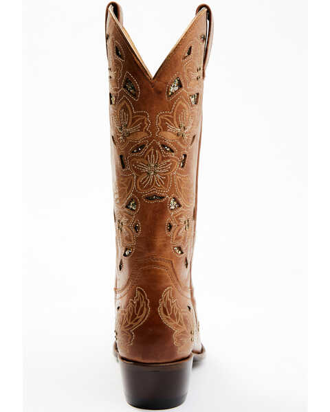 Image #5 - Shyanne Women's Cassia Sugar Mate Glitter Inlay Western Boots - Snip Toe , Brown, hi-res