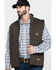 Image #1 - Ariat Men's Wren Rebar Duracanvas Work Vest, Loden, hi-res
