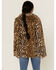 Image #4 - Shyanne Women's Leopard Print Faux Fur Jacket, Tan, hi-res