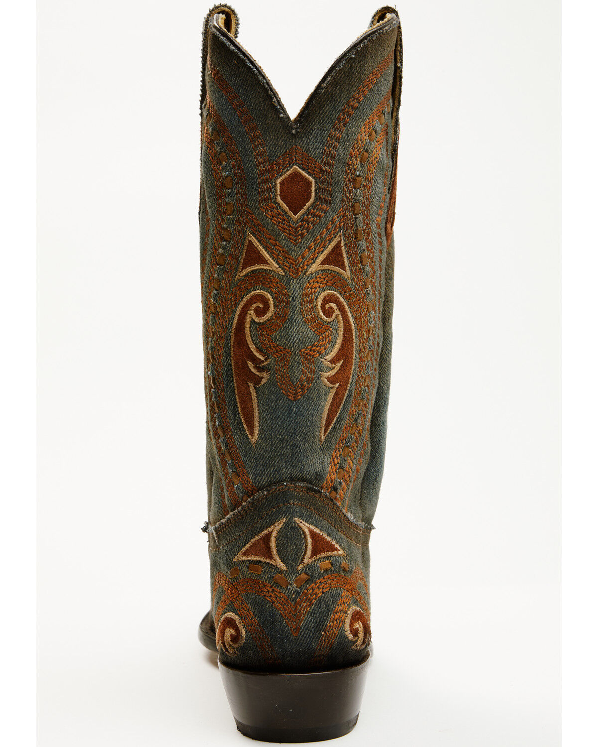 Image #5 - Corral Men's Denim Western Boots - Snip Toe, Blue, hi-res