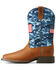 Image #2 - Ariat Boys' Patriot Western Boots - Broad Square Toe , Brown, hi-res