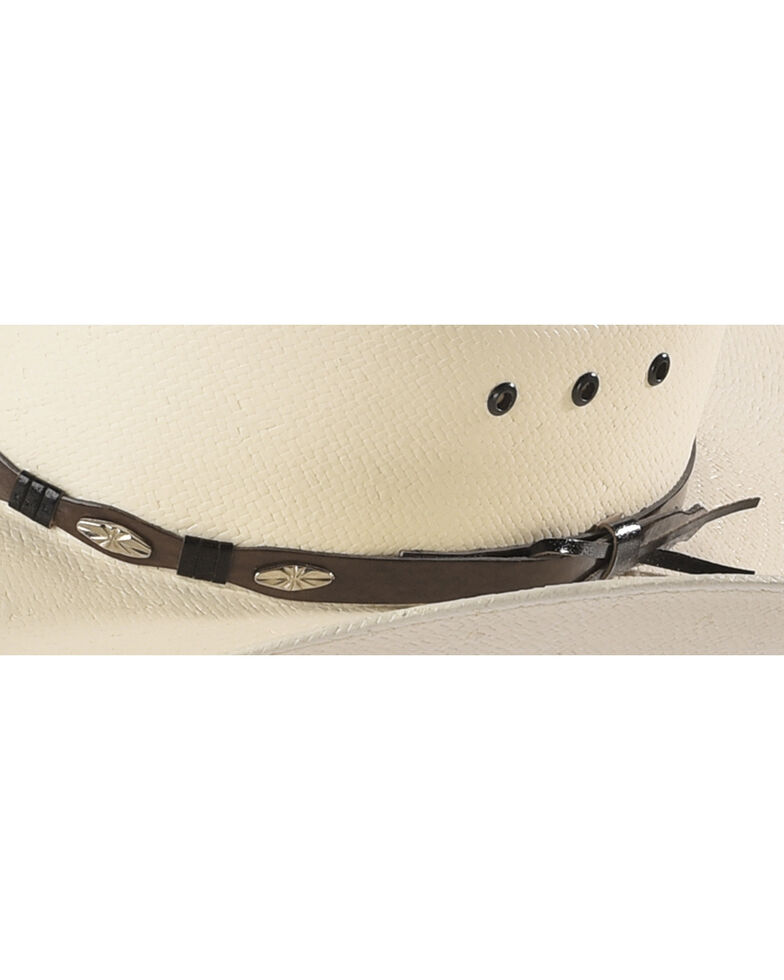 Bullhide Alamo 50X Shantung Straw Cowboy Hat, Natural, hi-res