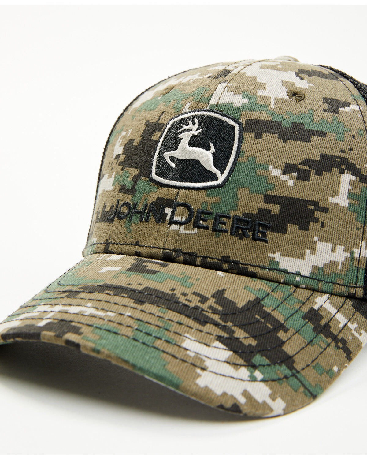 Image #2 - John Deere Men's Digit Camo Logo Ball Cap, Camouflage, hi-res