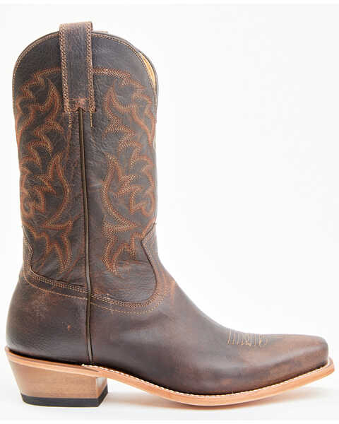 Moonshine Spirit Men's Cutaway Western Boots - Square Toe, Brown, hi-res
