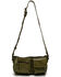 Image #1 - Free People Women's Wade Leather Crossbody Bag, Olive, hi-res