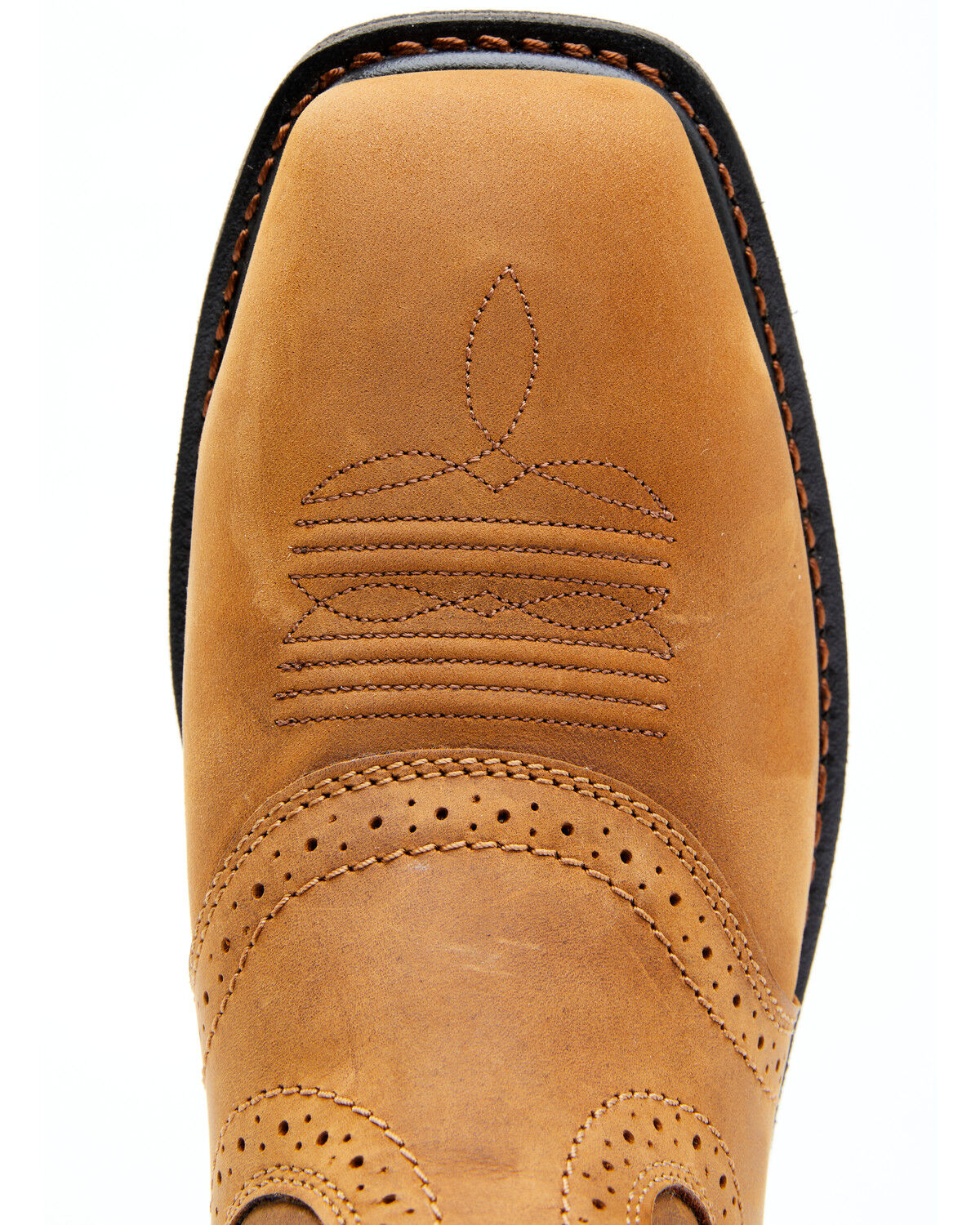 Image #6 - Ariat Men's Sierra Saddle Western Work Boots - Steel Toe, Aged Bark, hi-res