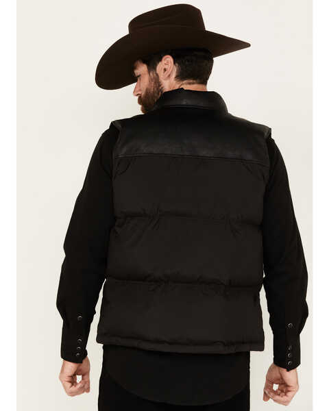Image #4 - Moonshine Spirit Men's Snap Puffer Vest, Black, hi-res