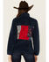 Image #4 - Outback Trading Co Women's Fleece Abigail Southwestern Henley Pullover, Red, hi-res