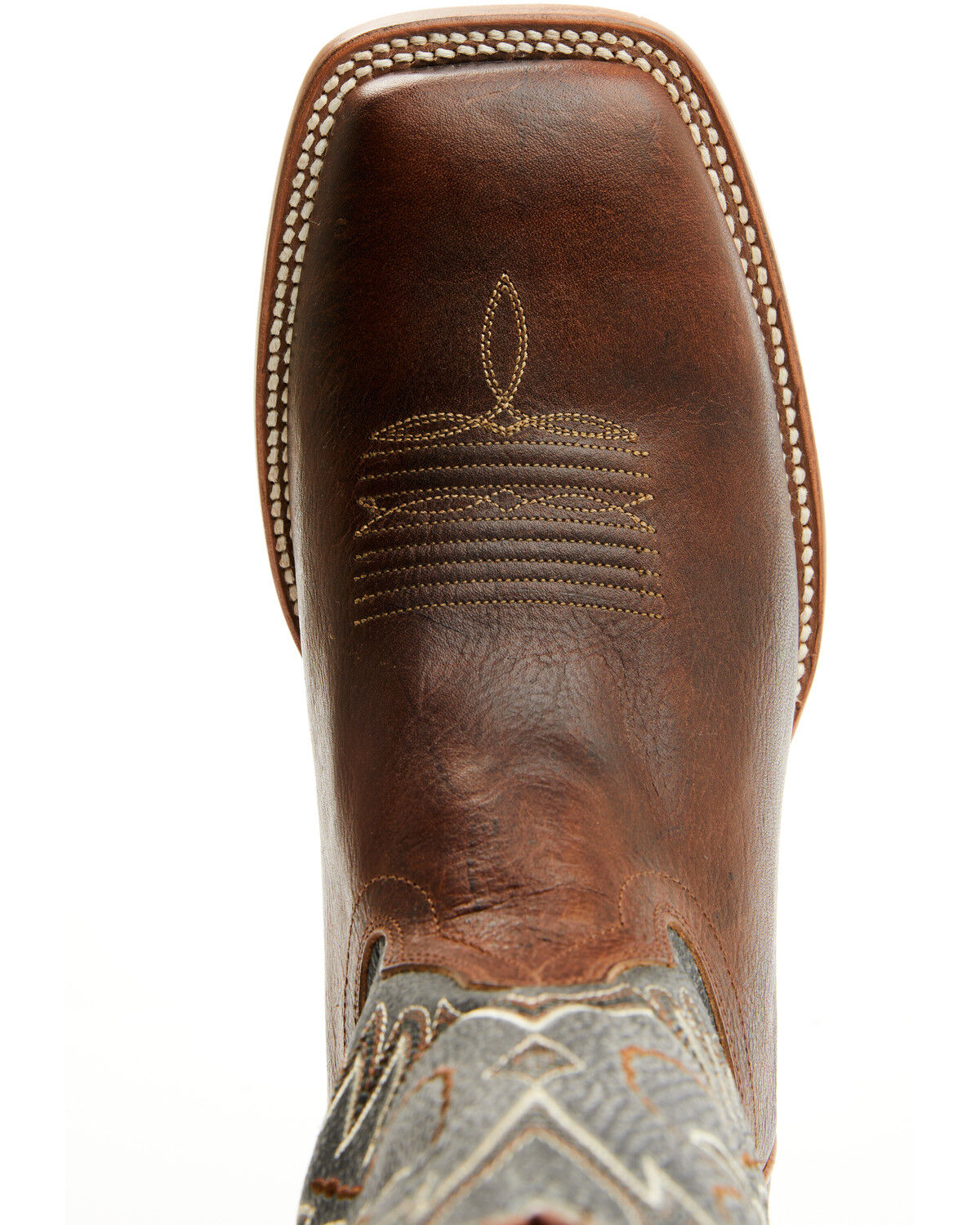 Image #6 - Cody James Men's Montana Western Boots - Broad Square Toe, Brown, hi-res