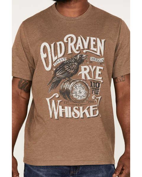 Image #3 - Flag & Anthem Old Raven Whiskey Graphic T-Shirt, Brown, hi-res