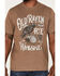 Image #3 - Flag & Anthem Old Raven Whiskey Graphic T-Shirt, Brown, hi-res