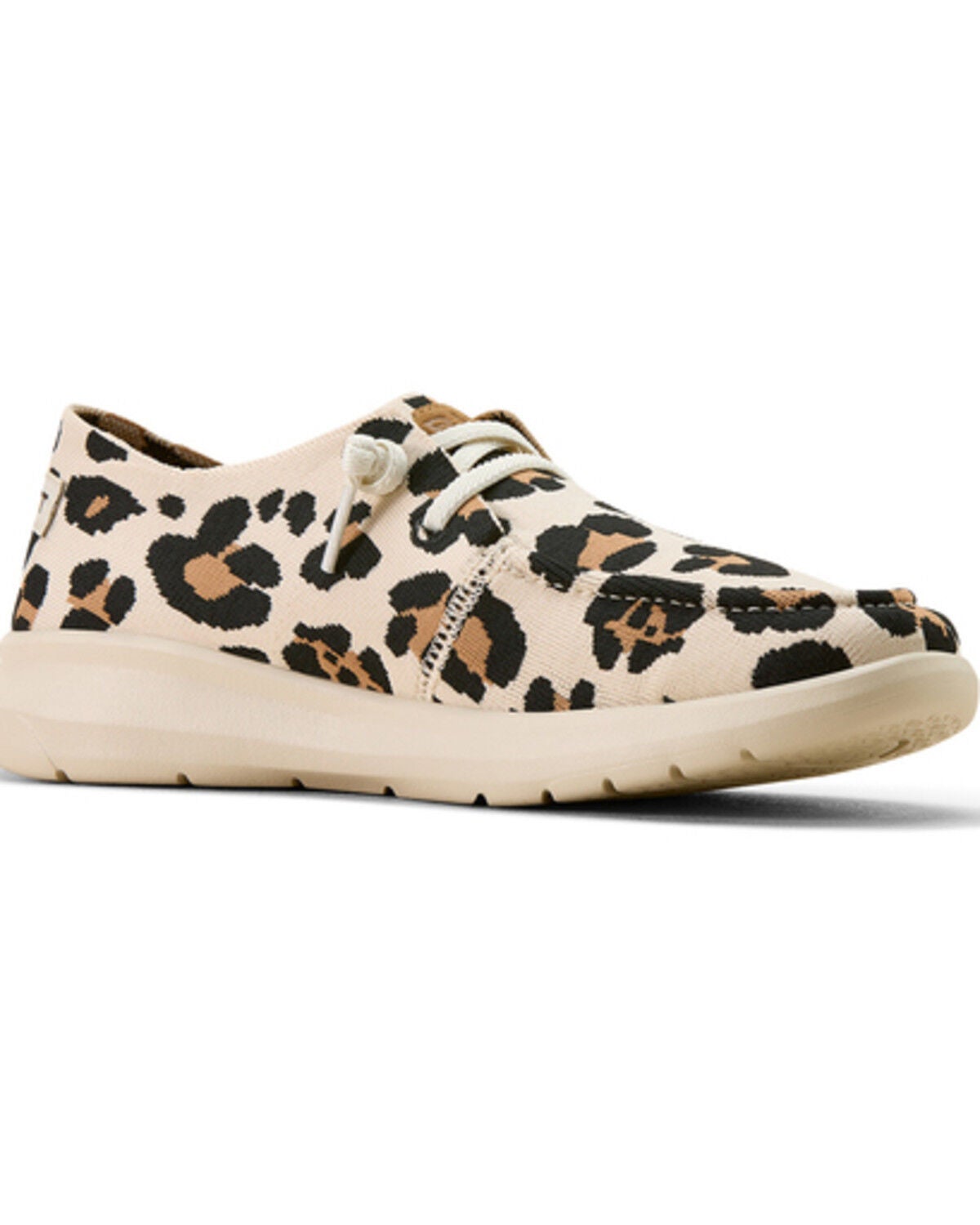 Image #1 - Ariat Women's Leopard Print Hilo Casual Shoes - Moc Toe, Leopard, hi-res
