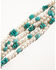Image #3 - Paige Wallace Women's 5-Layer Pearl Bracelet, Silver, hi-res