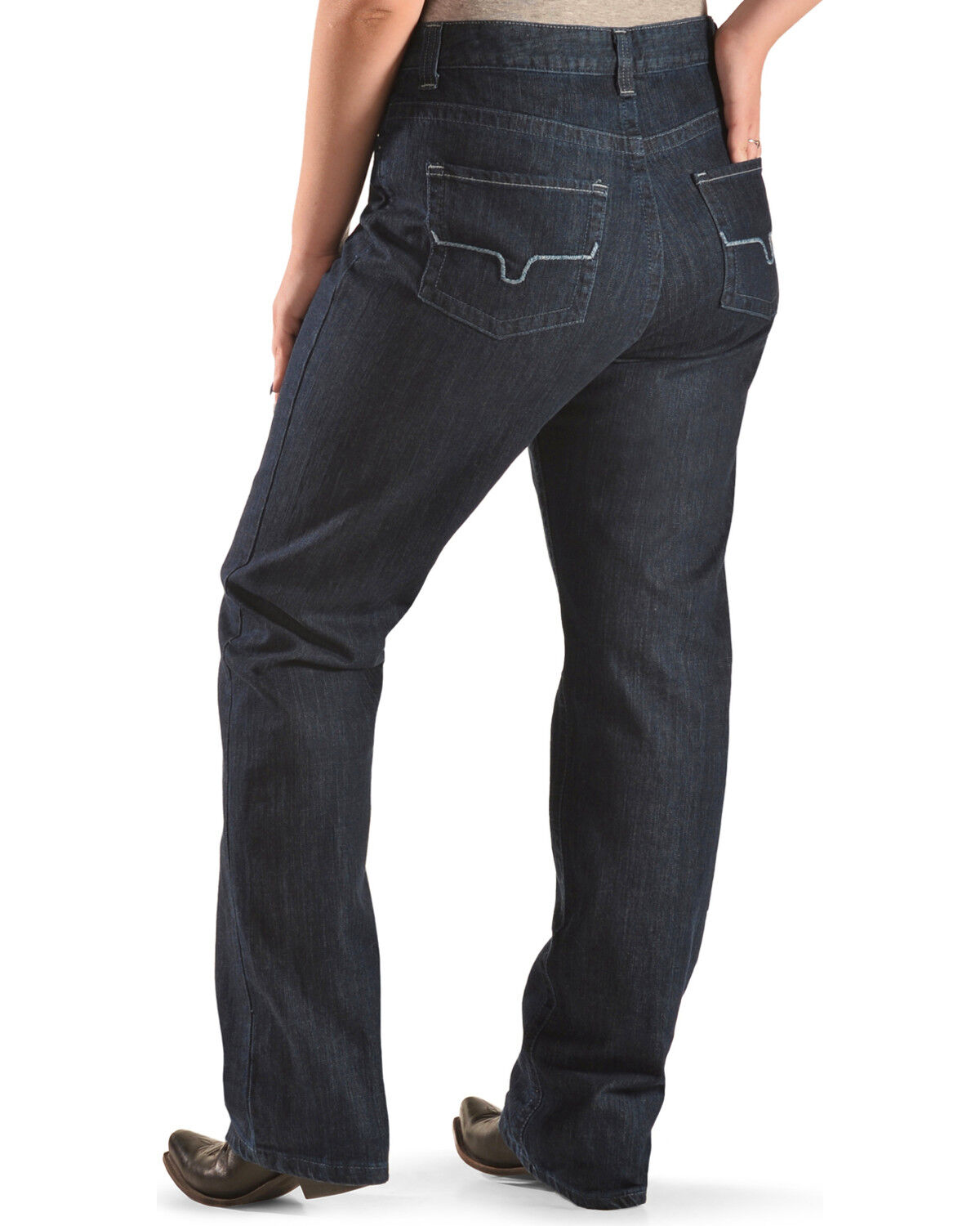 women's western jeans plus size