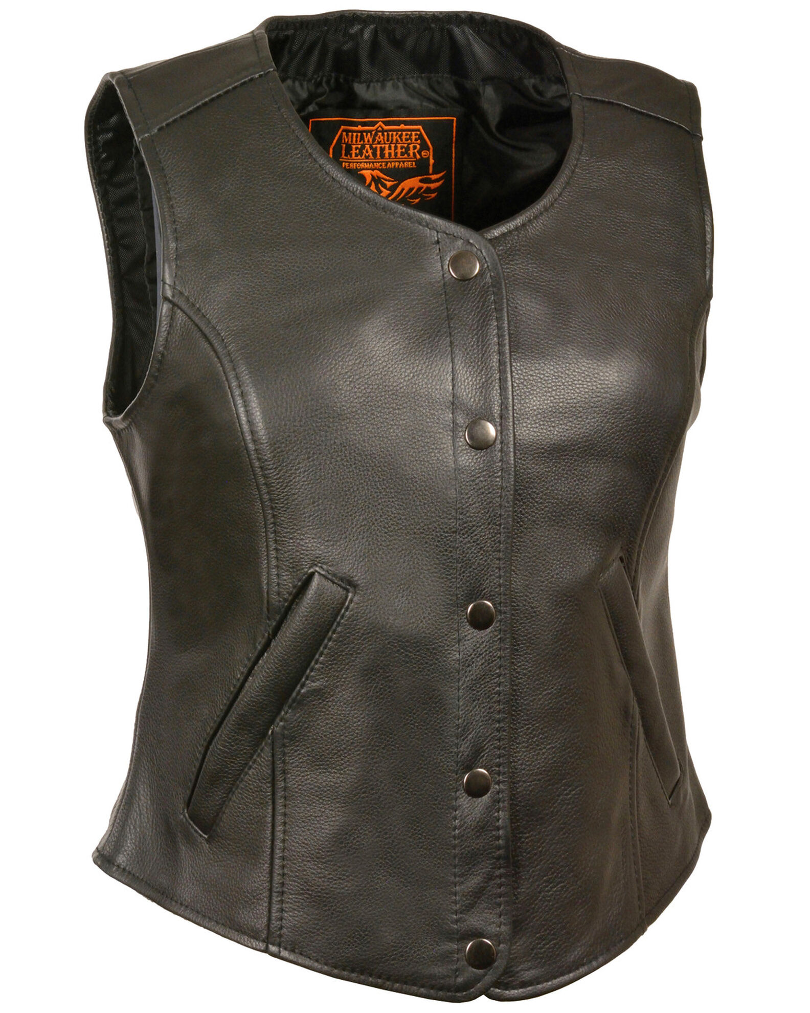 Milwaukee women's leather vest new arrivals